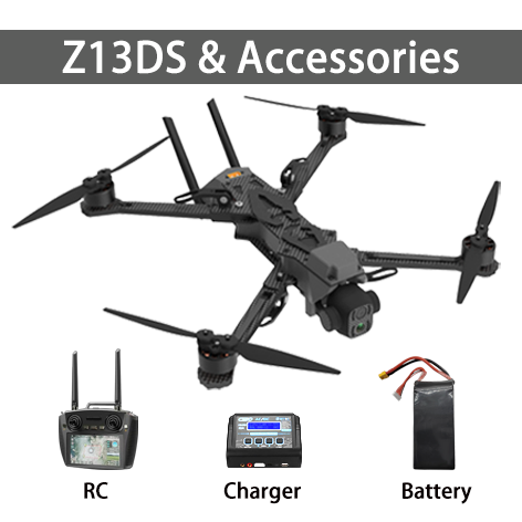 Z13DS FPV Drone AI-Guided .Thermal Imaging .8kg payload 6S 12000MAH
